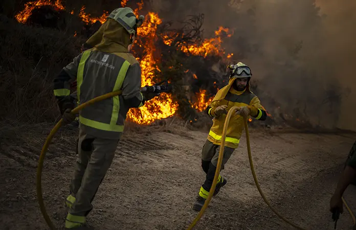 Arde parte de Europa