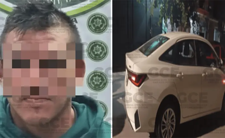 Cae con Yaris robado; habría dicho que era policía Cae con Yaris robado; habría dicho que era policía