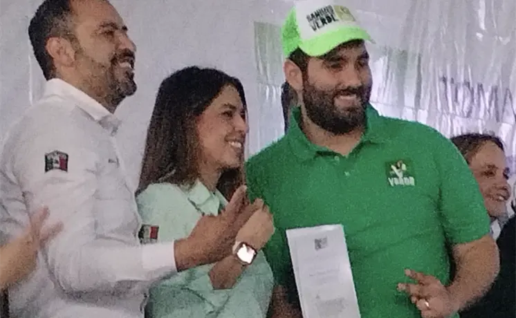 David Medina Jr. podría dejar dirigencia del Verde en Valles David Medina Jr. podría dejar dirigencia del Verde en Valles