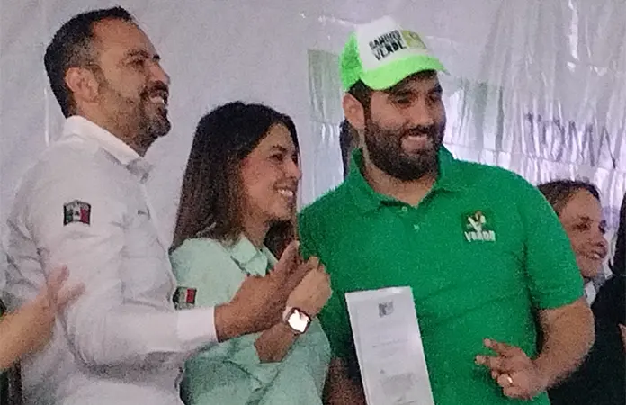 Medina junior dejaría presidencia del Verde