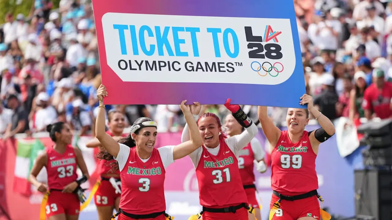 México hace historia y clasifica a JO2028 en Flag Football Femenil