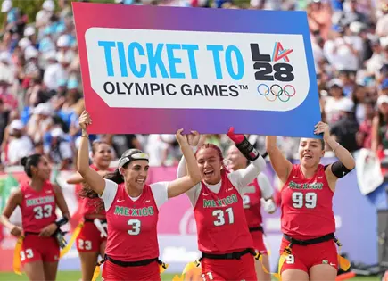 México hace historia y clasifica a JO2028 en Flag Football Femenil México hace historia y clasifica a JO2028 en Flag Football Femenil