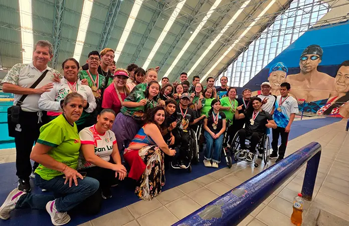 San Luis brilla en Nacional Inclusivo
