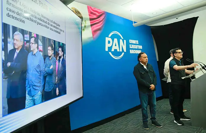 "Andy, cabeza del huachicol fiscal"