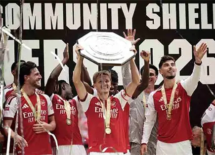 Arsenal golea al Man City Arsenal golea al Man City
