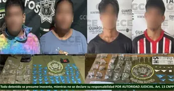 Detienen a cuatro con sustancias il&iacute;citas en la Huasteca