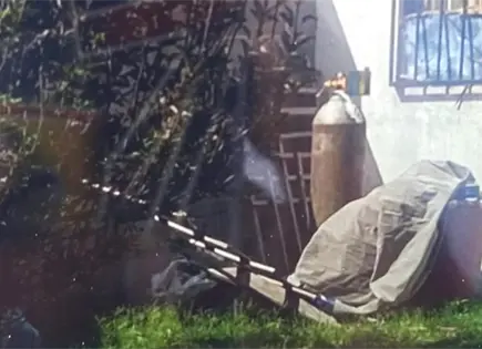 Localizan en una vivienda cilindro de gas cloro hurtado Localizan en una vivienda cilindro de gas cloro hurtado
