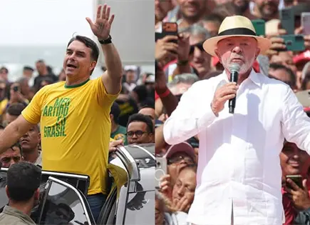 Empate técnico entre Bolsonaro y Lula, a dos semanas de comicios Empate técnico entre Bolsonaro y Lula, a dos semanas de comicios