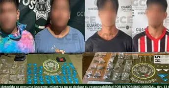 Caen cuatro narcos en la Huasteca
