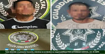 Detienen a dos con presunto cristal en Axtla y C&aacute;rdenas