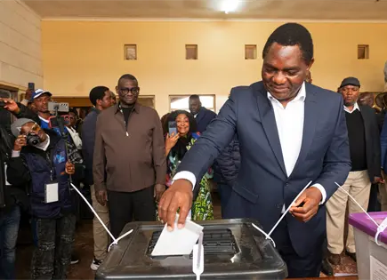 El presidente de Zambia, Hakainde Hichilema, es reelegido para un segundo mandato