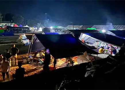 Tragedia empa&ntilde;a festividad indonesia