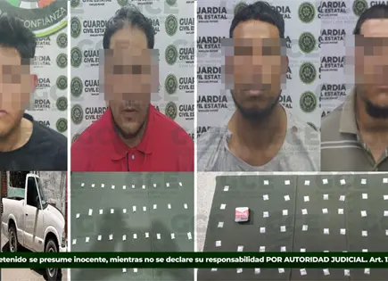 Cae robacoches con camioneta hurtada en Cactus