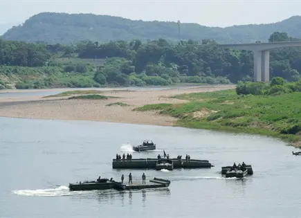 Corea del Sur y EE.UU. acortan maniobras militares por orden de Trump Corea del Sur y EE.UU. acortan maniobras militares por orden de Trump
