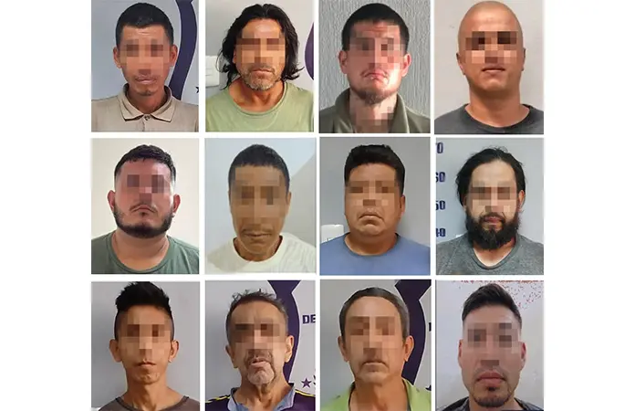 Vinculan a proceso a 12 por "narco" y armas
