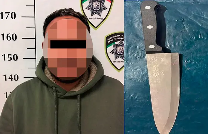 Atrapan a asaltante armado en la Alameda