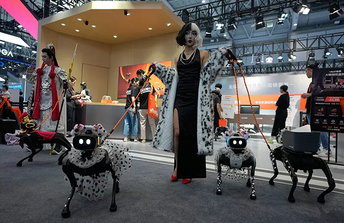 China exhibe ambiciones robóticas