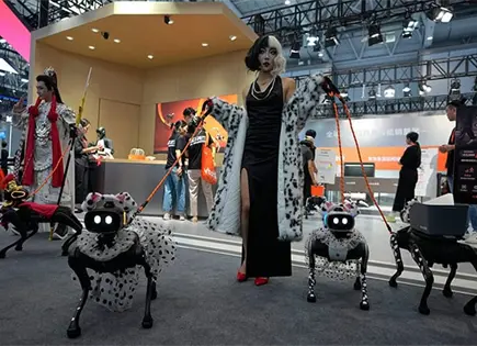 China exhibe ambiciones robóticas China exhibe ambiciones robóticas