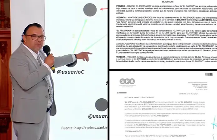 A "especialista" de Luisa Alcalde, al menos 445 mil