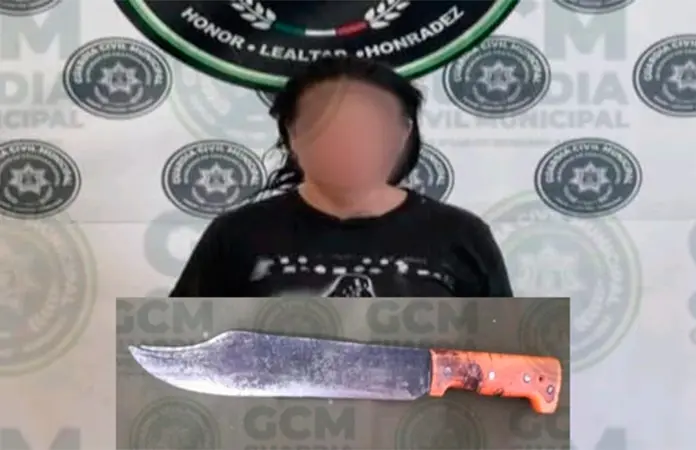 Amedrentaba en La Virgen con su machete