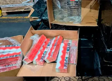 Aseguran m&aacute;s de 52 millones de cigarros pirata