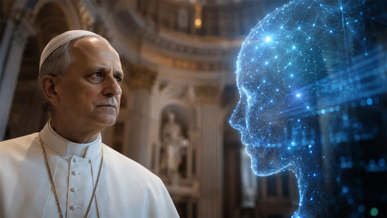 El papa advierte que la IA puede convertirse en una nueva forma de dominación