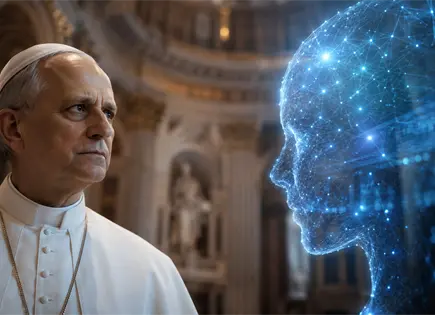 El papa advierte que la IA puede convertirse en una nueva forma de dominación El papa advierte que la IA puede convertirse en una nueva forma de dominación