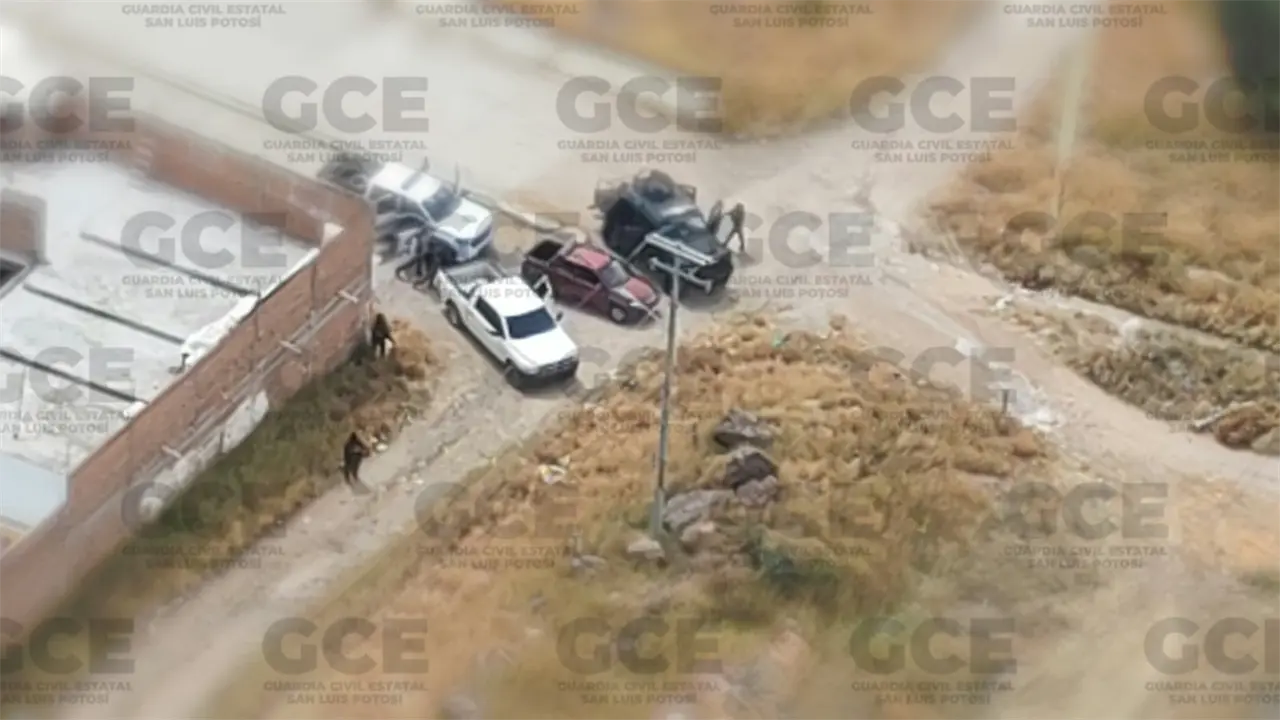 Operativo en Villa de Reyes.