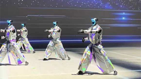 Robots boxean, bailan K-pop y sirven helado en nuevo parque de Se&uacute;l