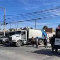Arrolla cami&oacute;n de la basura a un indigente