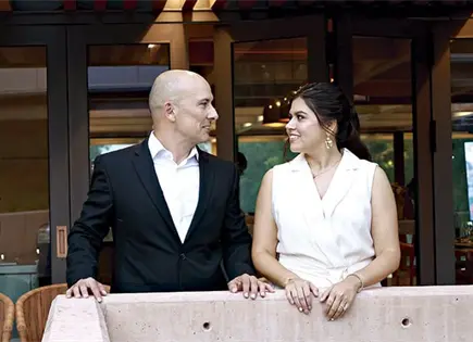 Ana Cecilia y Jorgeunen sus vidas para siempre Ana Cecilia y Jorgeunen sus vidas para siempre
