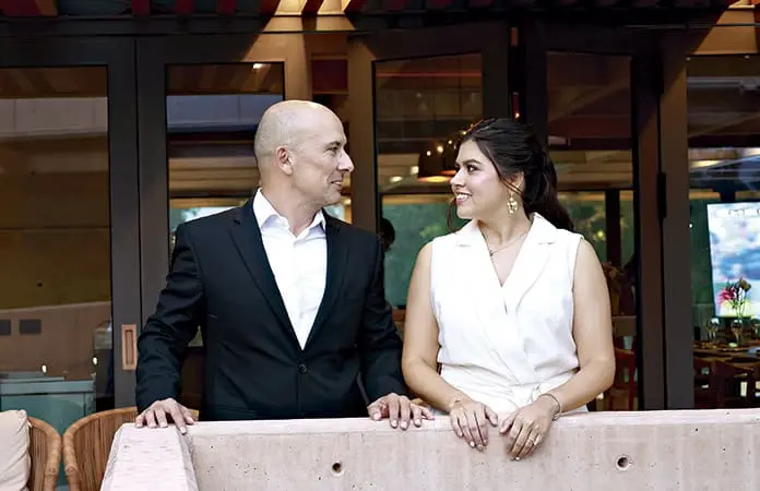 Ana Cecilia y Jorgeunen sus vidas para siempre