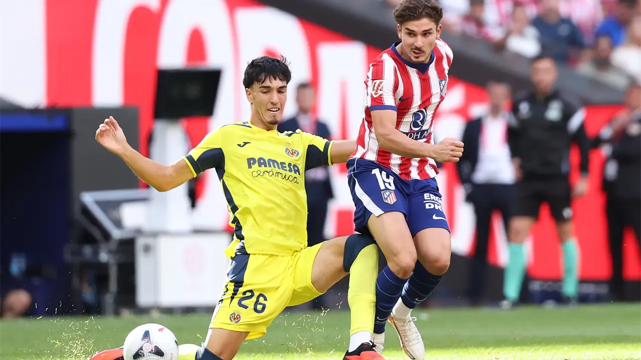 Giuliano salva al Atlético con diez ante el Villarreal