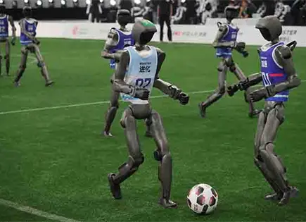 Robots humanoides chinos baten r&eacute;cords
