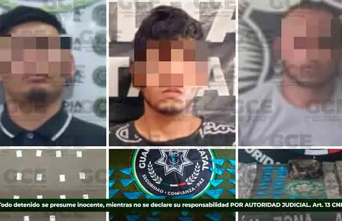 Caen 3 "narcos" en distintos municipios