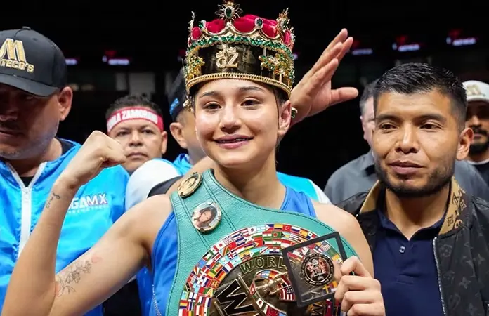 Camila Zamorano retiene el título mundial Átomo