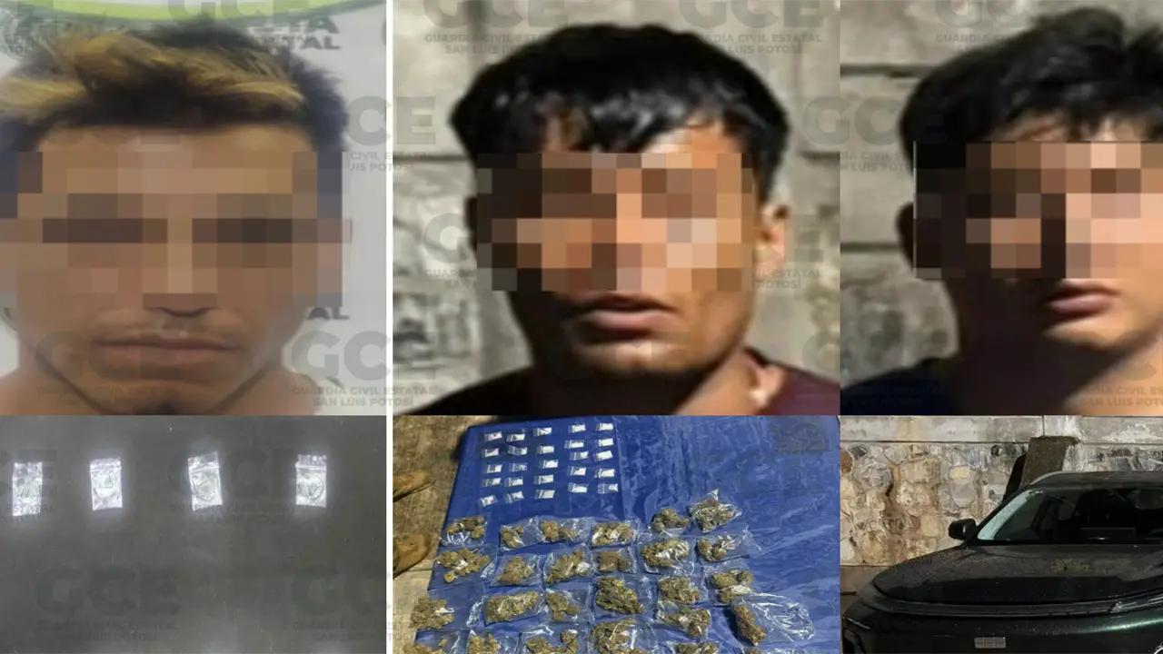 Tres hombres quedaron detenidos | Fotografía vía SSPC