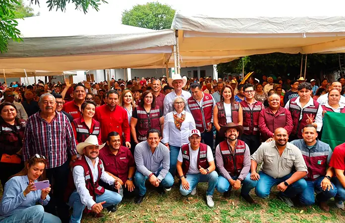Fueron acarreados, los Servidores de la Nación por Morena