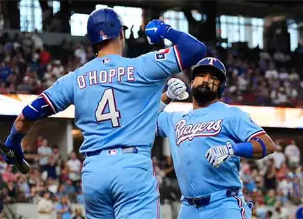 Rangers vencen a los Angelinos