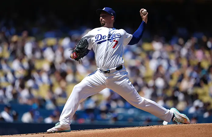 Snell brilla y Dodgers blanquean 4-0 a Pirates