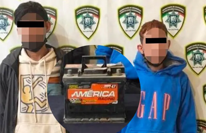 En flagrancia atrapan a un par de desvalijadores
