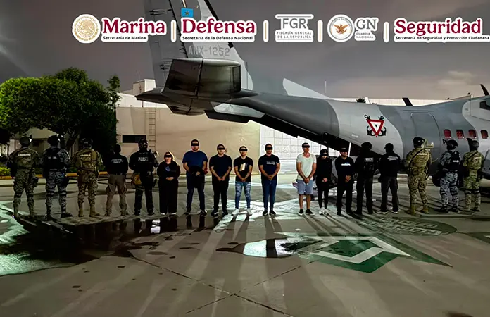 Golpe al CJNG; aprehenden a 20