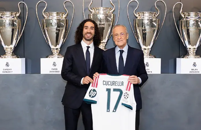 Presenta el Madrid a Marc Cucurella