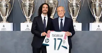 Presenta el Madrid a Marc Cucurella