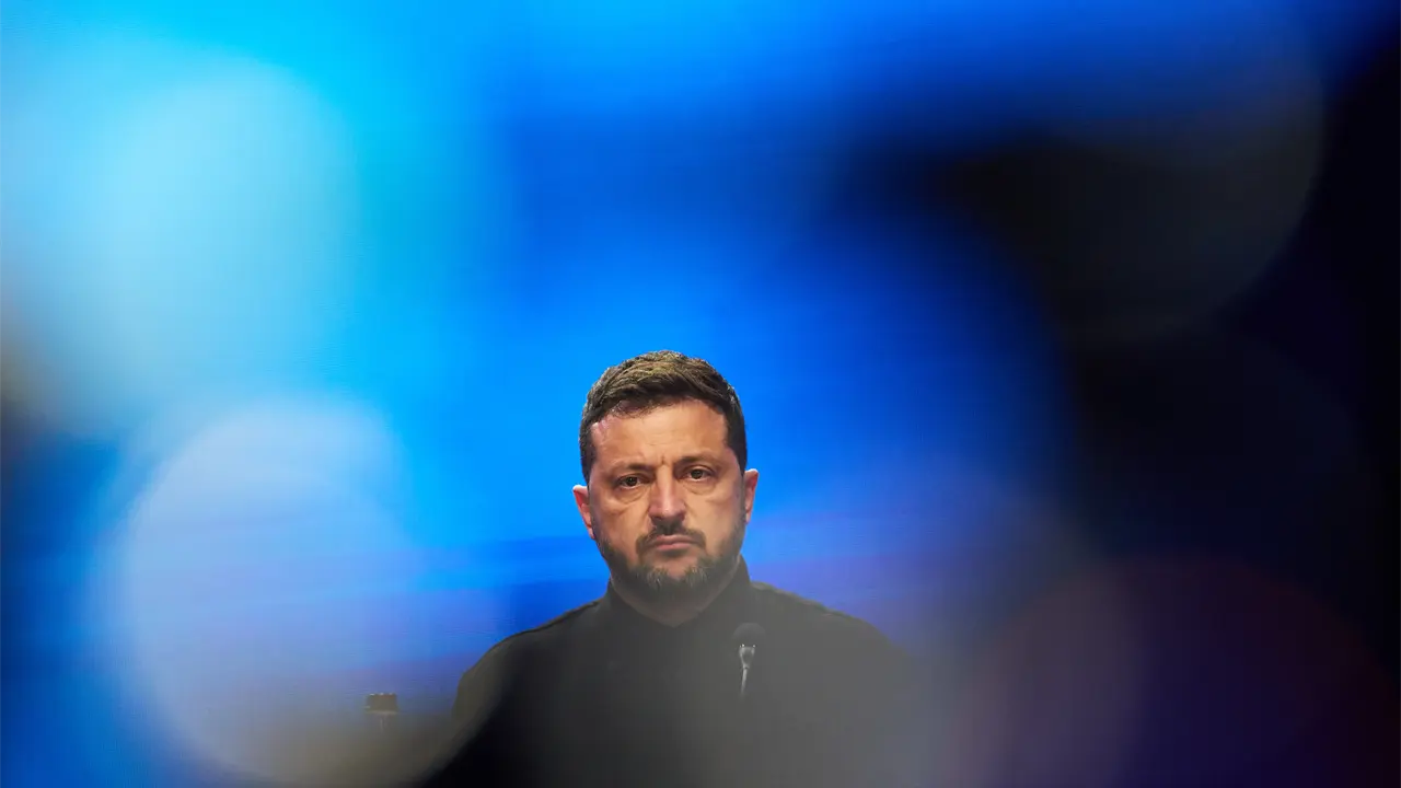 Zelenskyy con dignatarios europeos conmemora independencia de Ucrania