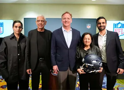 Dueños NFL aprueban venta de Seahawks a Vinod Khosla Dueños NFL aprueban venta de Seahawks a Vinod Khosla