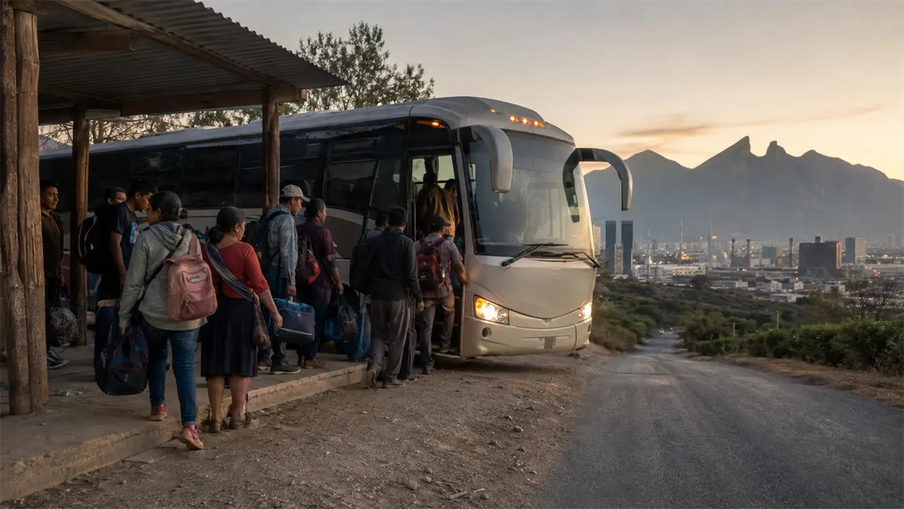 Éxodo laboral lleva a 4 mil huastecos a NL, admite la STPS