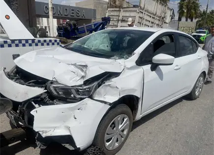 Jornada accidentada deja solamente da&ntilde;os