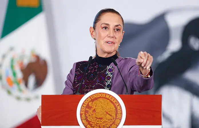 Sheinbaum avala a la mandataria