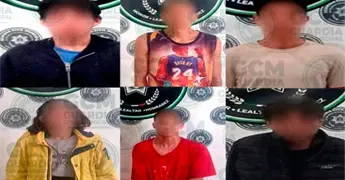 Sorprenden a seis en posesi&oacute;n de drogas